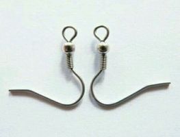 50 Paar Ohrhaken (100 Stk.) Stainless Steel Chirurgenstahl