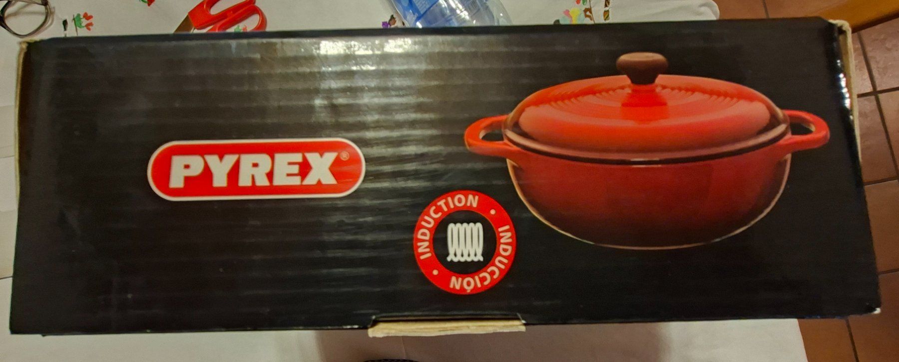 Pyrex Pentole: PYREX ELEGANCE Kochgeschirr Gusseisen Bräter 25 cm – Nuovo e nell'imballaggio originale da Quartino venduto da matepetra 3