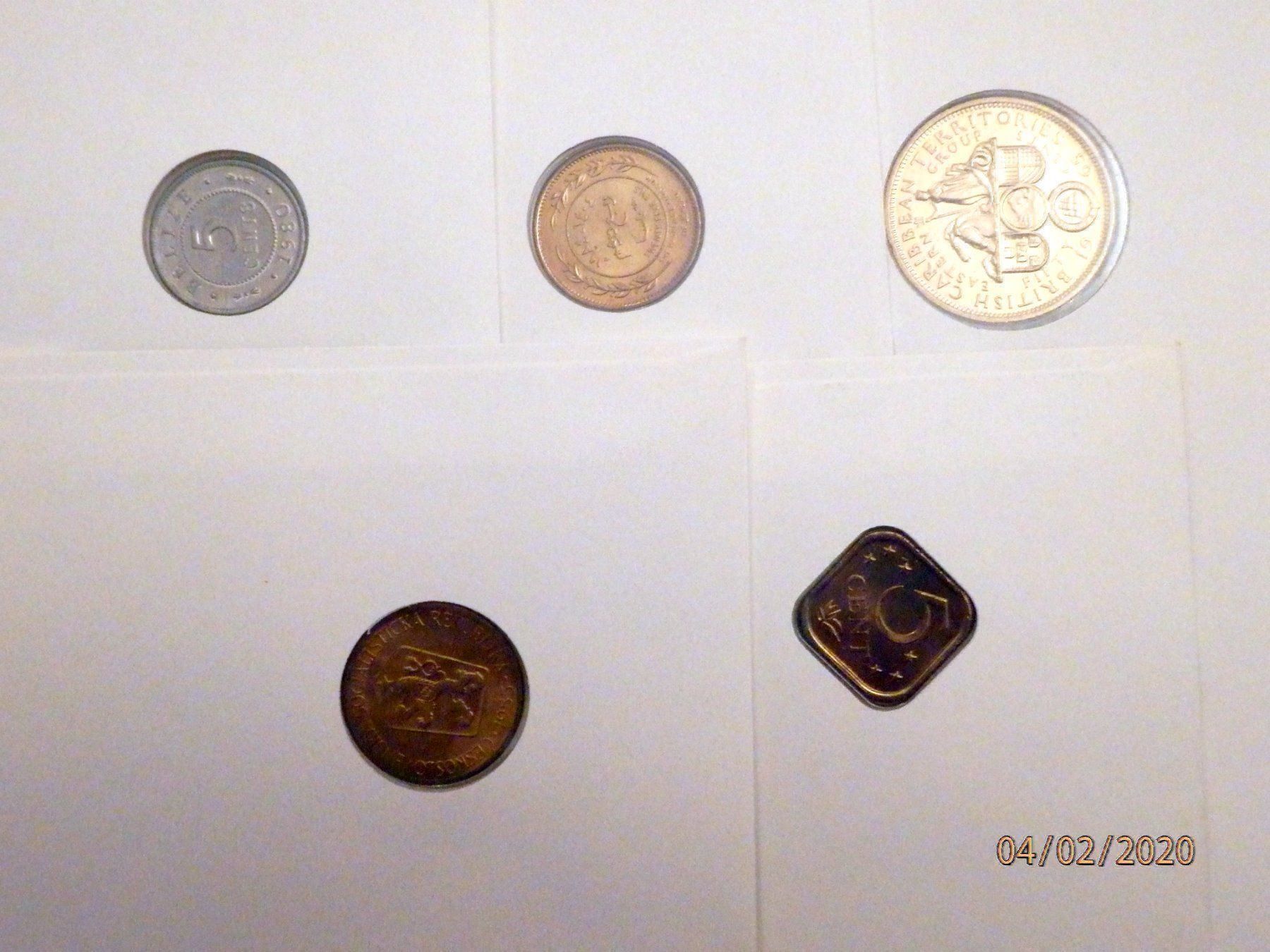 Tutti le monete: 5 Münzbriefe, 1965, 1980 und 1985 – Usato da Ueberstorf venduto da dinbau 6