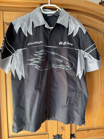 Harley-Davidson Herren Kurzarm-Hemd, Grösse M, guter Zustand