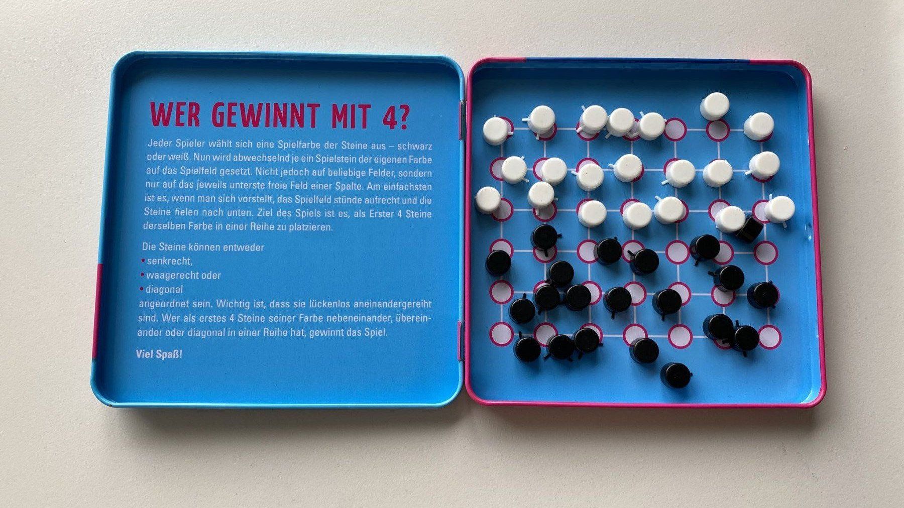 Jeux: Wer Gewinnt mit 4, Reisespiel – D'occasion à Dagmersellen par Arcticsnow2017 2