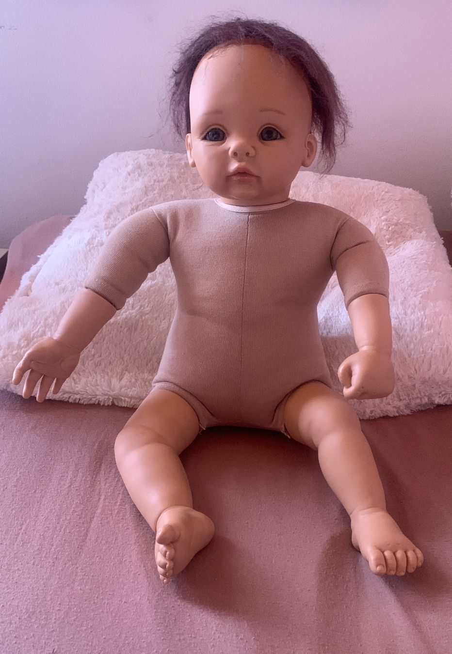 Bambole: Sammlerpuppe mit Haaren G. Jaques – Usato da Buchs AG venduto da Dasmusstduhaben 3