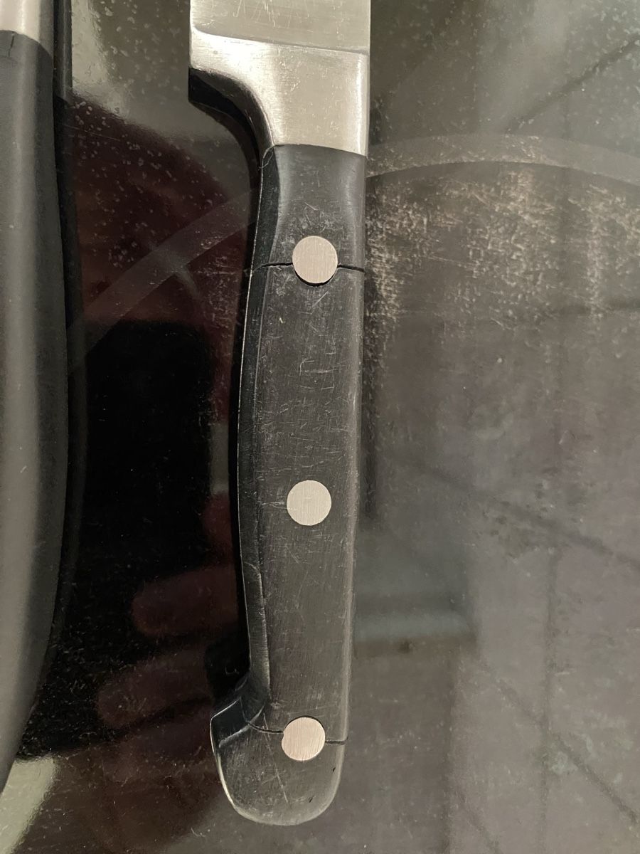 Coltelli da cucina: Messerblock mit 5 Messern und Messerschärfer – Usato da Zürich venduto da kub_598t 5