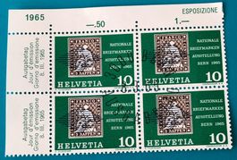 4 er Block Nr.429 mit VollStempel Bern   