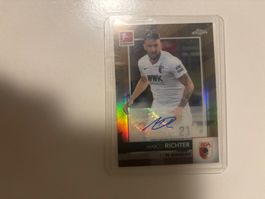 Topps Chrome Autogrammkarte Marco Richter 05/60 FCA