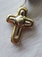 Kreuzanhänger aus 750 Gold, 18 Karat