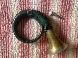 Jagdhorn "Fürst-Pless"  mit Mundstück