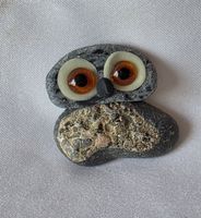 Eule Figur ist ais Naturstein Handgemacht  einzigartige 