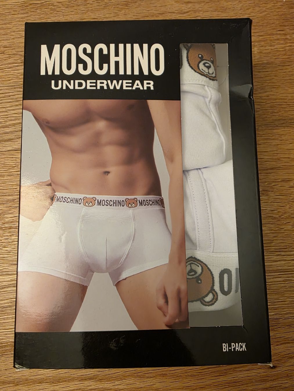 Moschino Biancheria intima: Herren Boxenshort XL, Mochino. – Nuovo e nell'imballaggio originale da Winterthur venduto da Panda1993