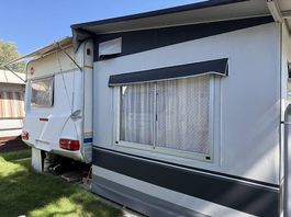 Winterfestes 4 Saison -Vorzelt 500x250