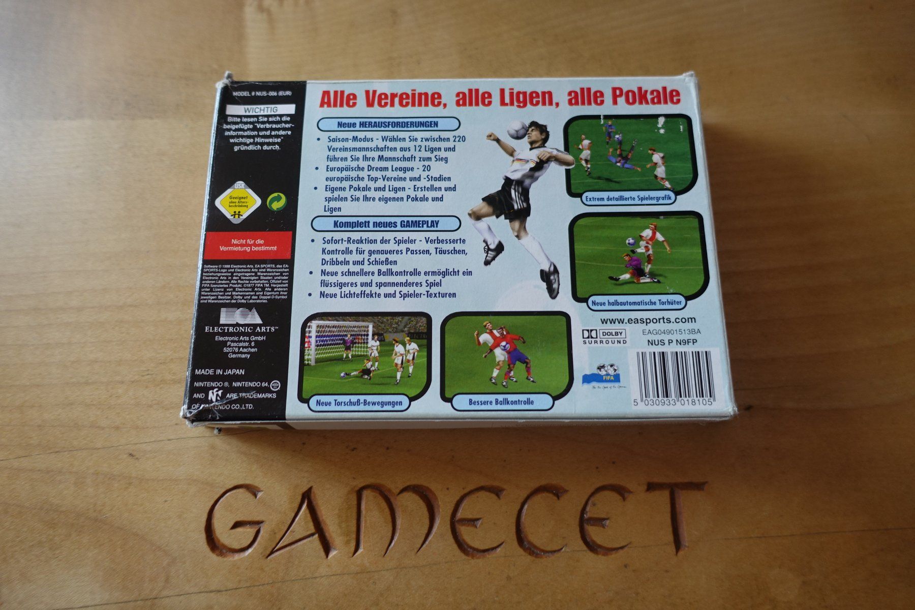Nintendo Spiele: FIFA 99 – Gebraucht aus Steinach von Gamecet 5