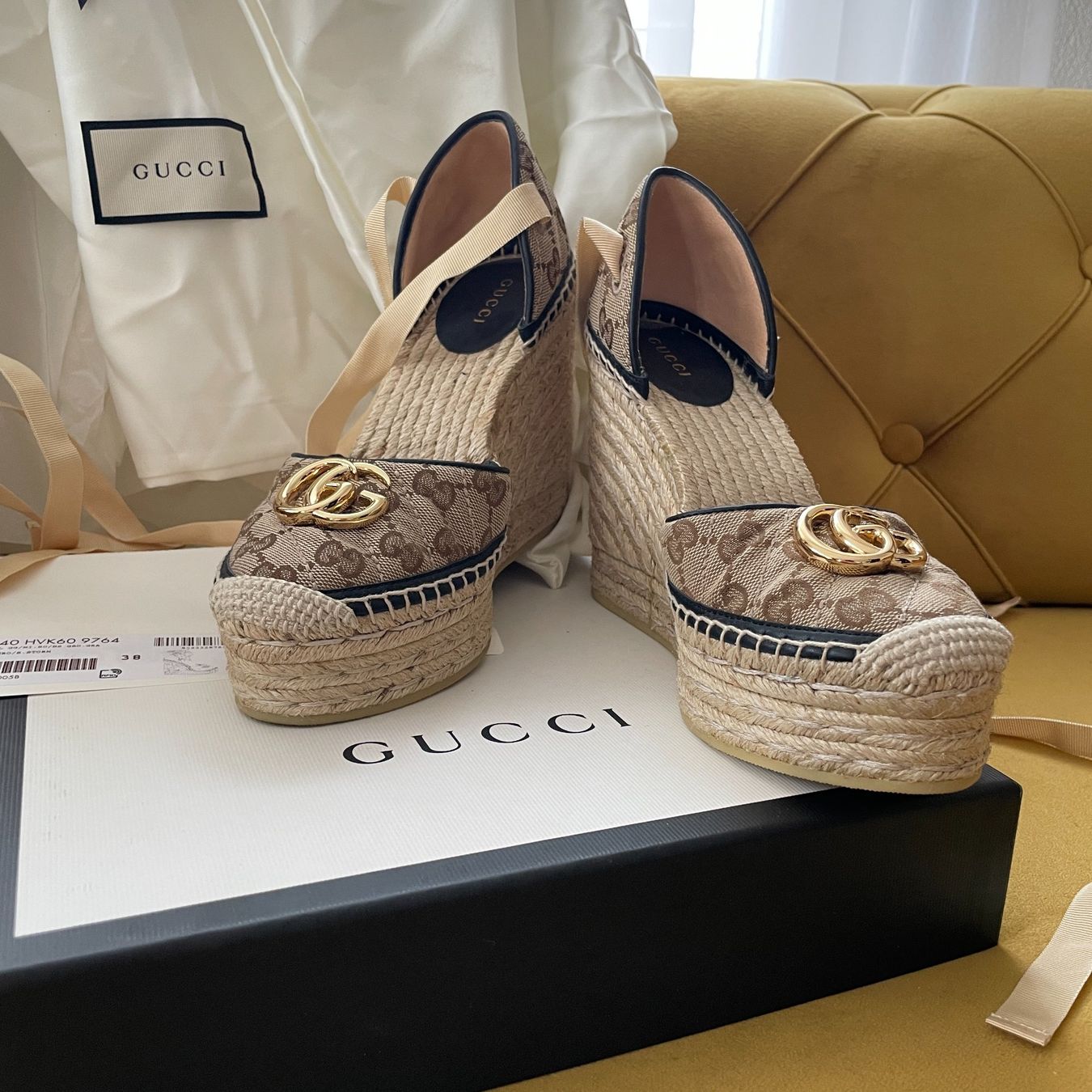 Gucci Scarpe da donna: Gucci Plattform Espadrilles – Usato da Dagmersellen venduto da sheli17 1