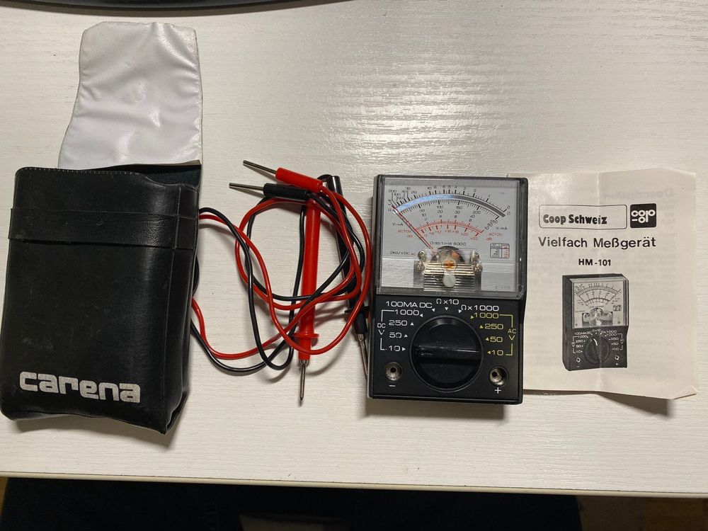 Old School-Multimeter (Gebraucht) in Bern für CHF 3 – mit Lieferung auf ...