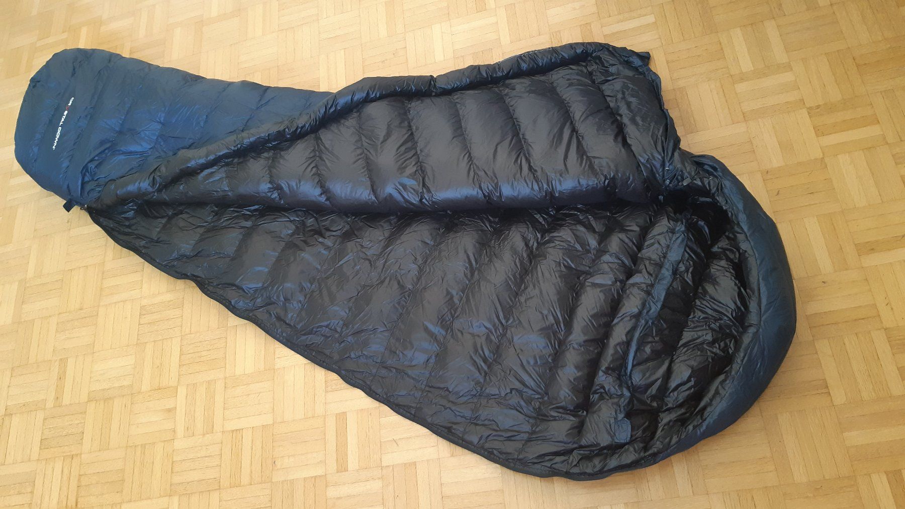 Nordisk Schlafsäcke: Passion Five Schlafsack - medium size -  blau/schwarz – Gebraucht aus Locarno von HappygoLucky14