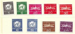 1955/9 Suisse, Timbres officiels ☆☆