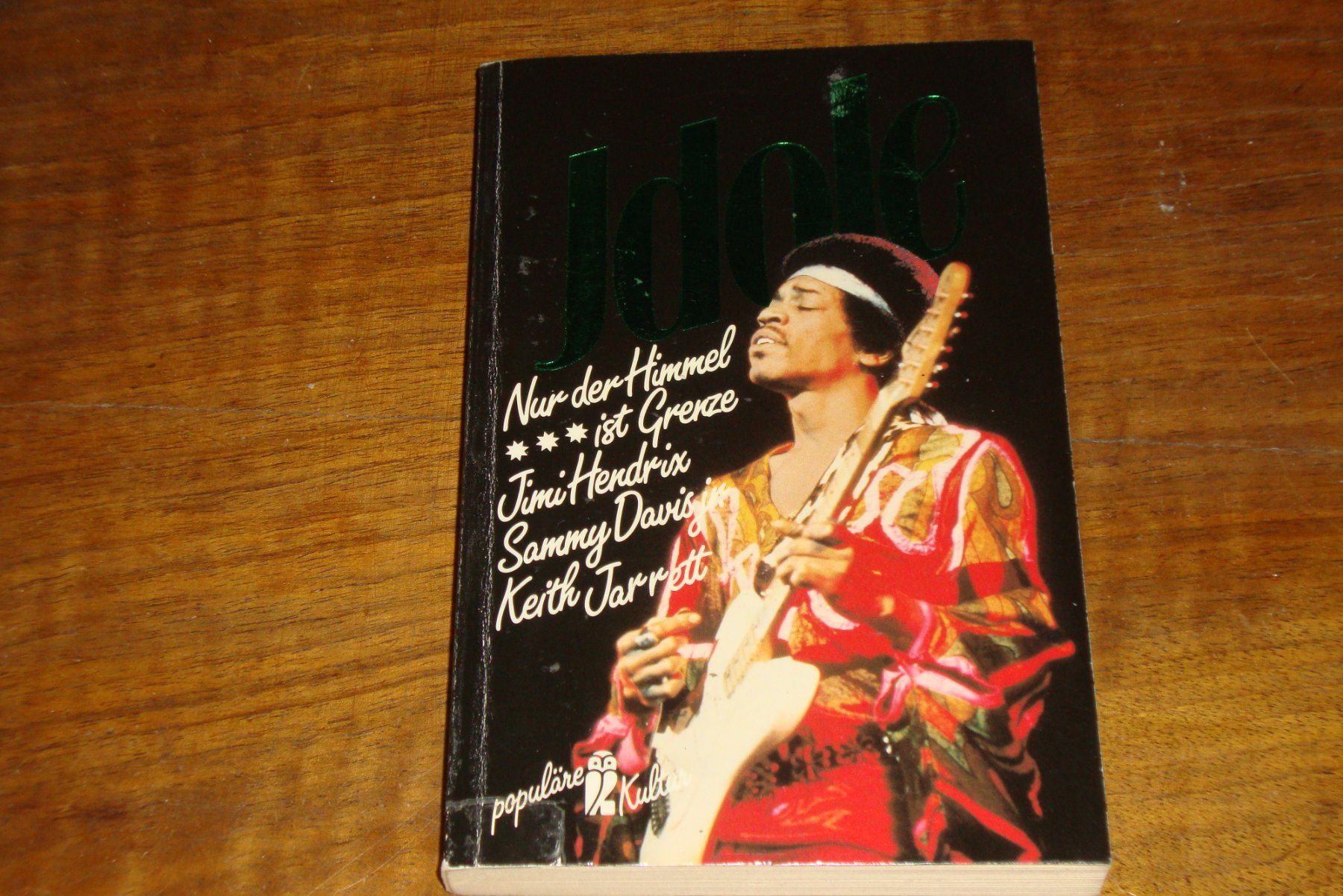 Libri: Buch IDOLE - Jimi Hendrix - Sammy Davis jr. - Keith Jarrett – Usato da Bern venduto da carola31