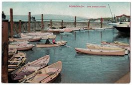 Rorschach, der Gondelhafen um 1915