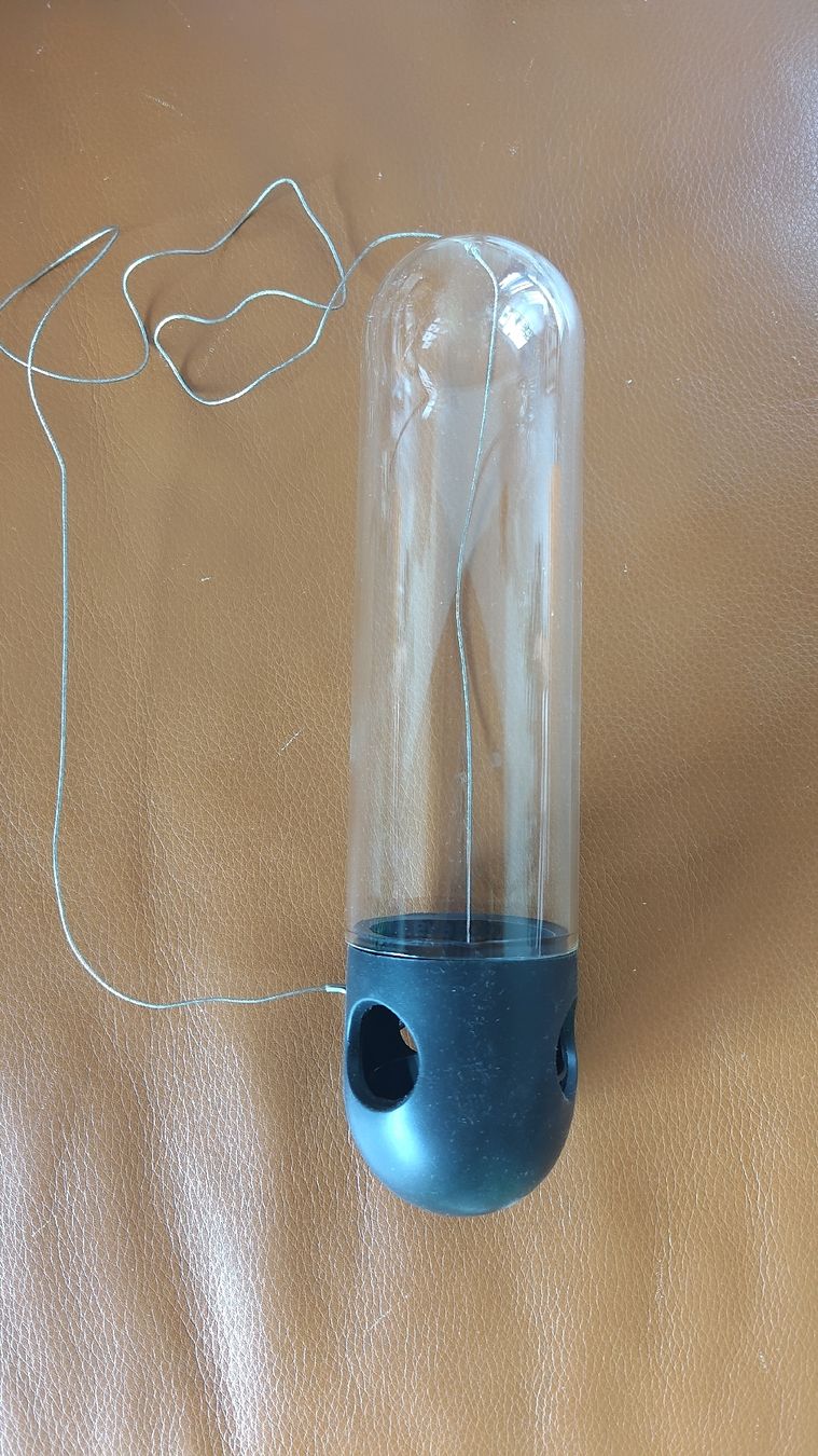 Casette per uccelli: Eva Solo Vogelfutter Säule Glas – Nuovo (secondo la descrizione) da Illnau venduto da Sefan