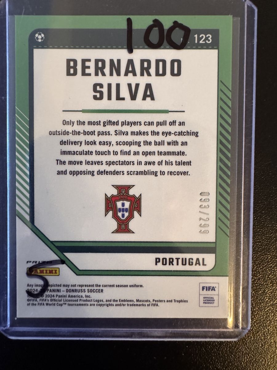Panini Carte collezionabili: Bernardo Silva Panini 093/299 nummeriert – Nuovo (secondo la descrizione) da St. Moritz venduto da PauloM98 1