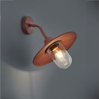 Aussen Wandleuchte, IP44, Rostfarbig