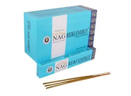 Nag Reiki Energy Räucherstäbchen - Vijayshree Golden 12pack