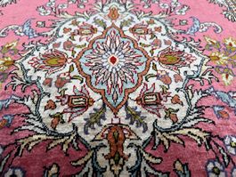 Luxuriöser Kayseri Seidenteppich 100% Seide Türkei 175x72