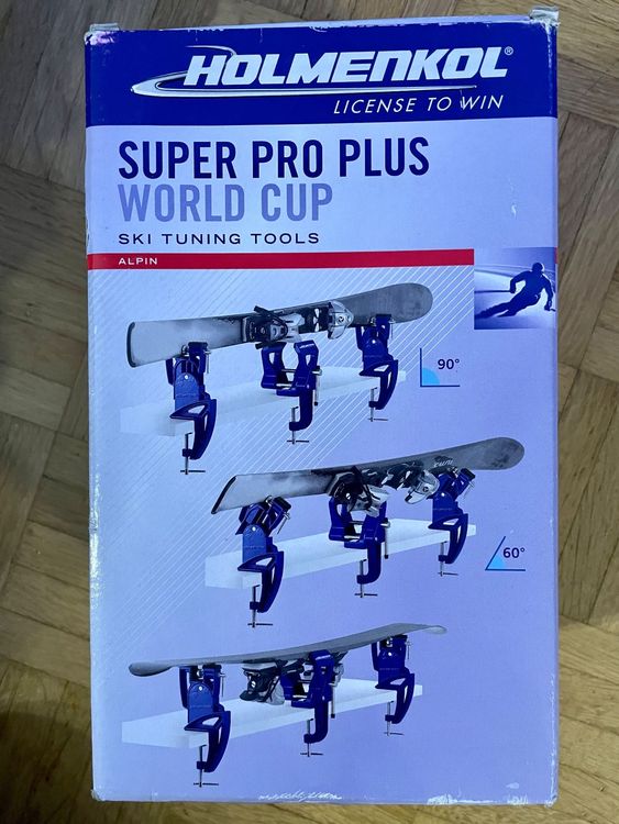 Tendeur De Ski Holmenkol SuperProPlus Worldcup - Dispositif De Verrouillage Robuste, Entraxe 90-100 Mm