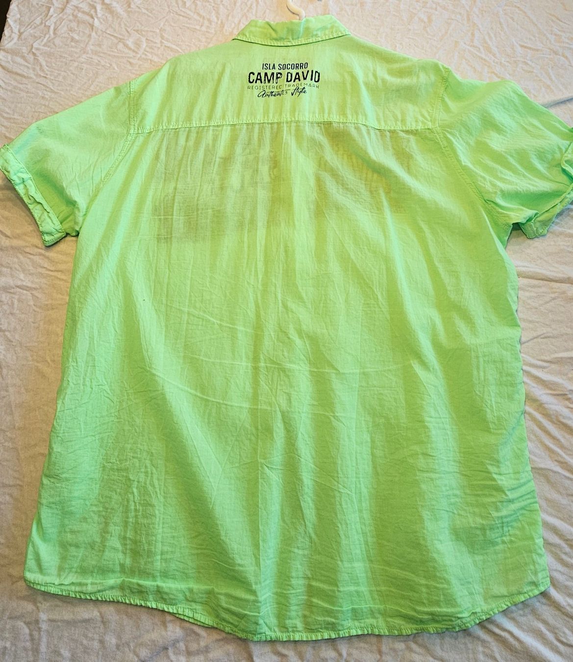 Camp David Hemden: Camp David Kurzarmhemd, Gr. XL – Gebraucht aus Cham von Pfingsti 1
