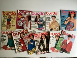 Antike Burda Mode Zeitschriften