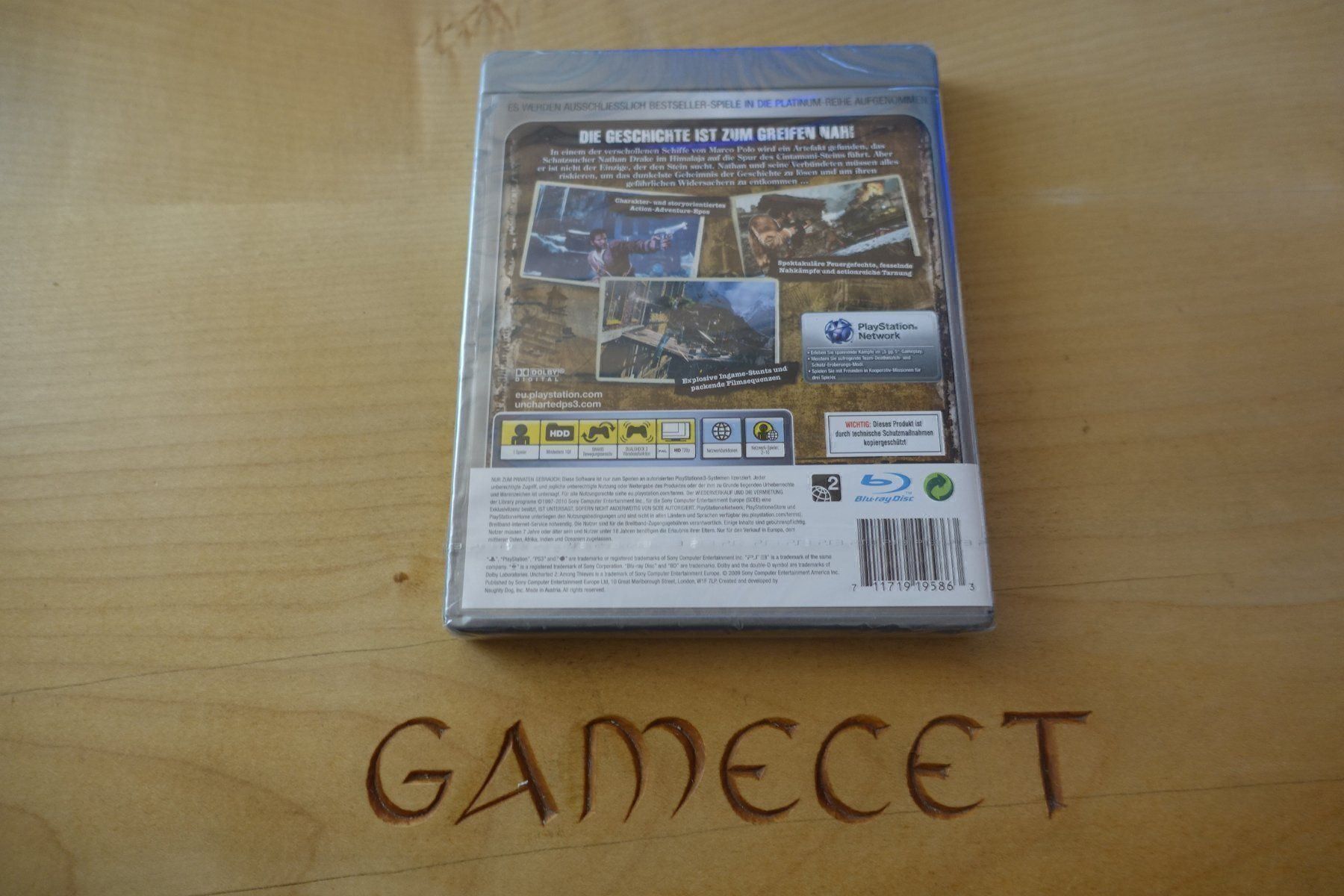 Sony Giochi: Uncharted 2: Among Thieves (Platinum) – Usato da Steinach venduto da Gamecet 5