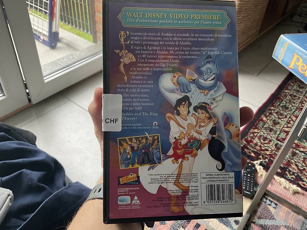 Tutti i VHS: ? VHS Disney ? Aladdin e il Re dei Ladri – Usato da Sorengo venduto da pie_26cv 1