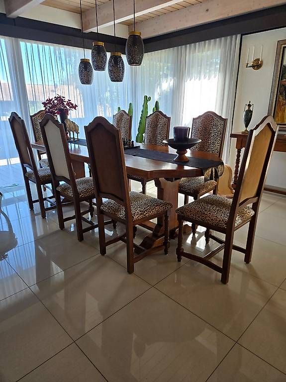 Tischset: Table "Monastère" et 8 chaises "Louis XIII" – Gebraucht aus Bassins von Claudal66 1