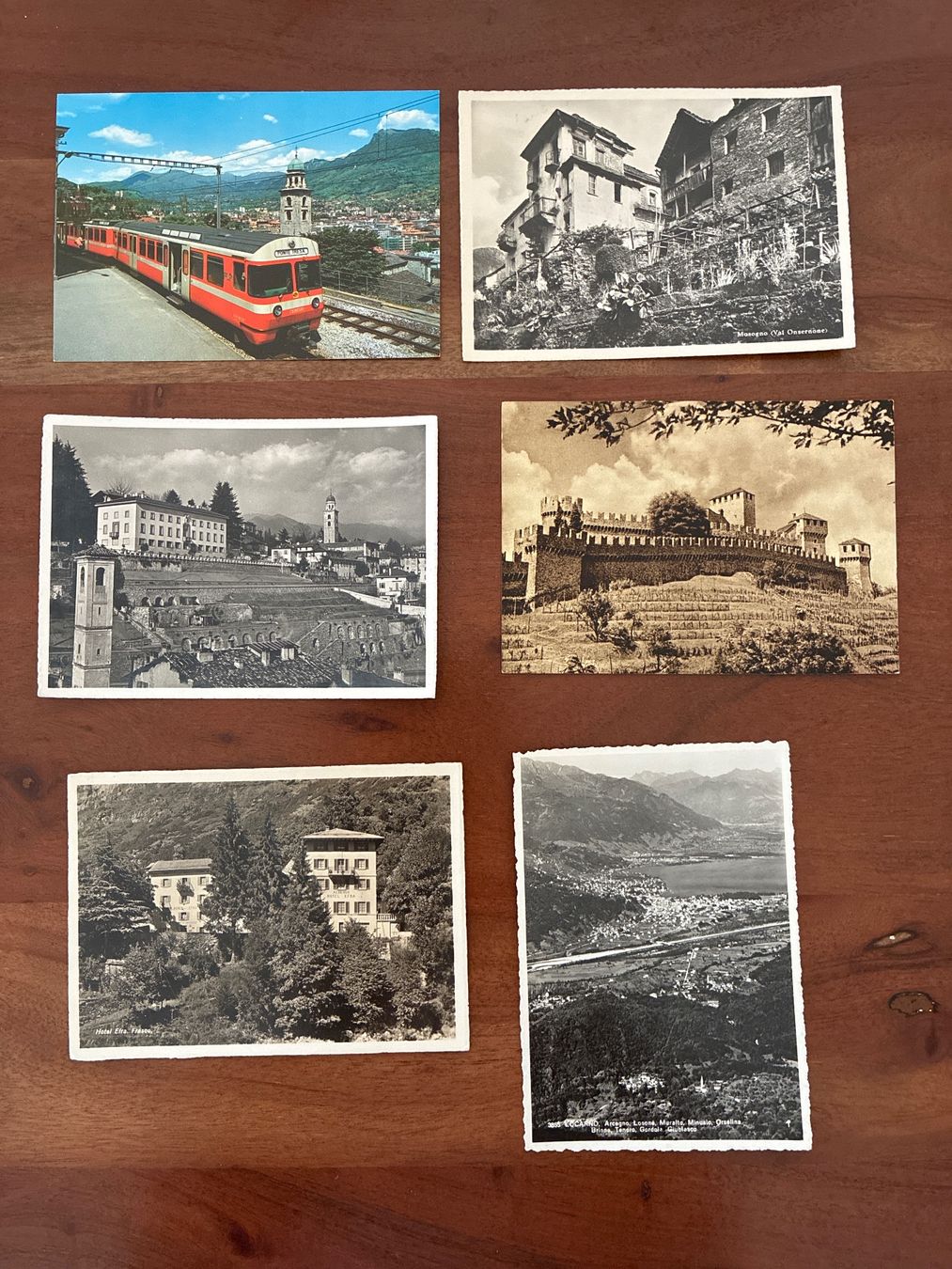 Ansichtskarten: 12 Ansichtskarten Schweiz diverse vom Ticino B – Gebraucht aus Oftringen von Cla.vD.74 3