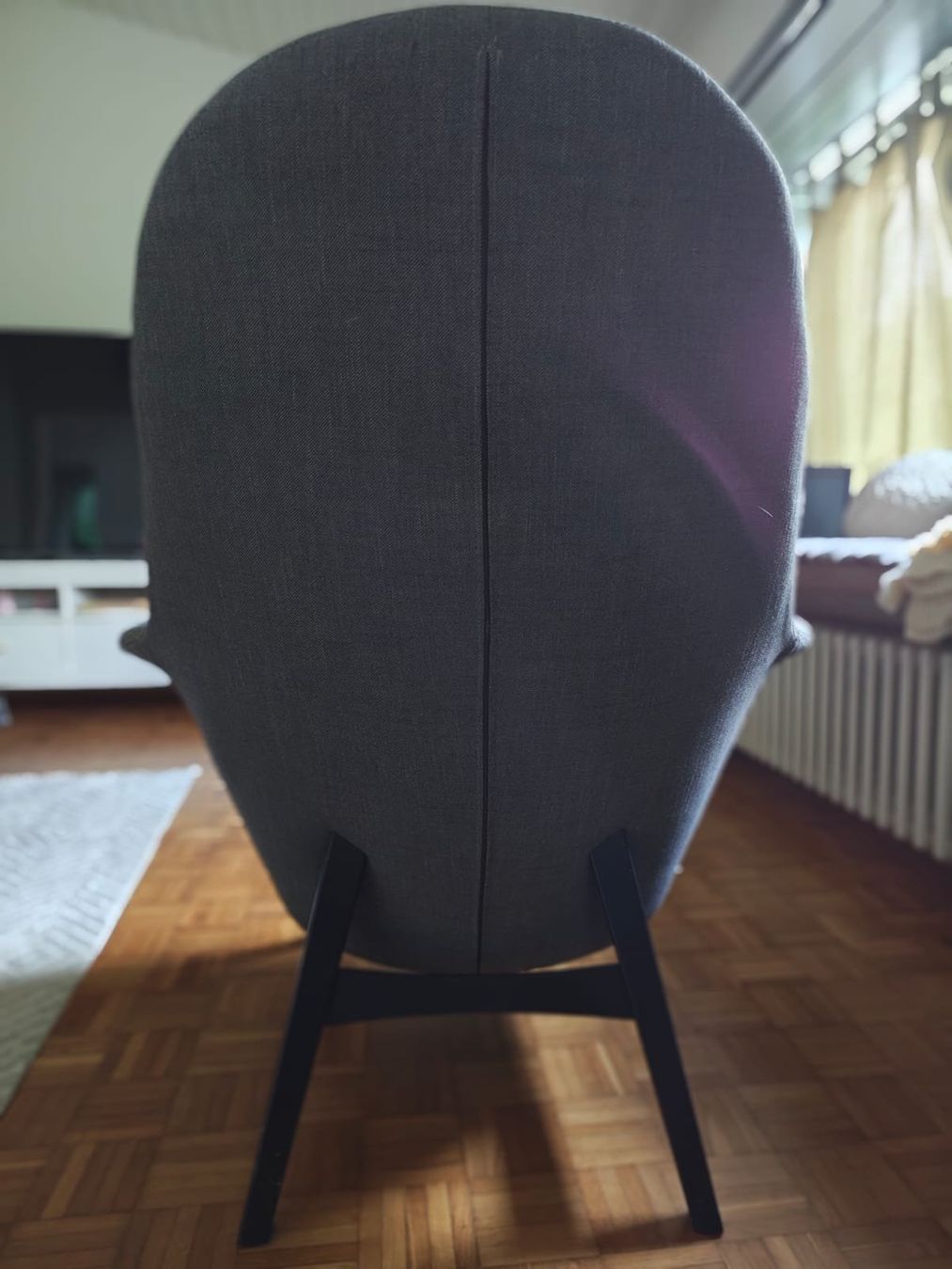 Sedie: Moderner Design-Sessel / Loungesessel in Grau – Usato da Frauenfeld venduto da Hangi-Mike 1
