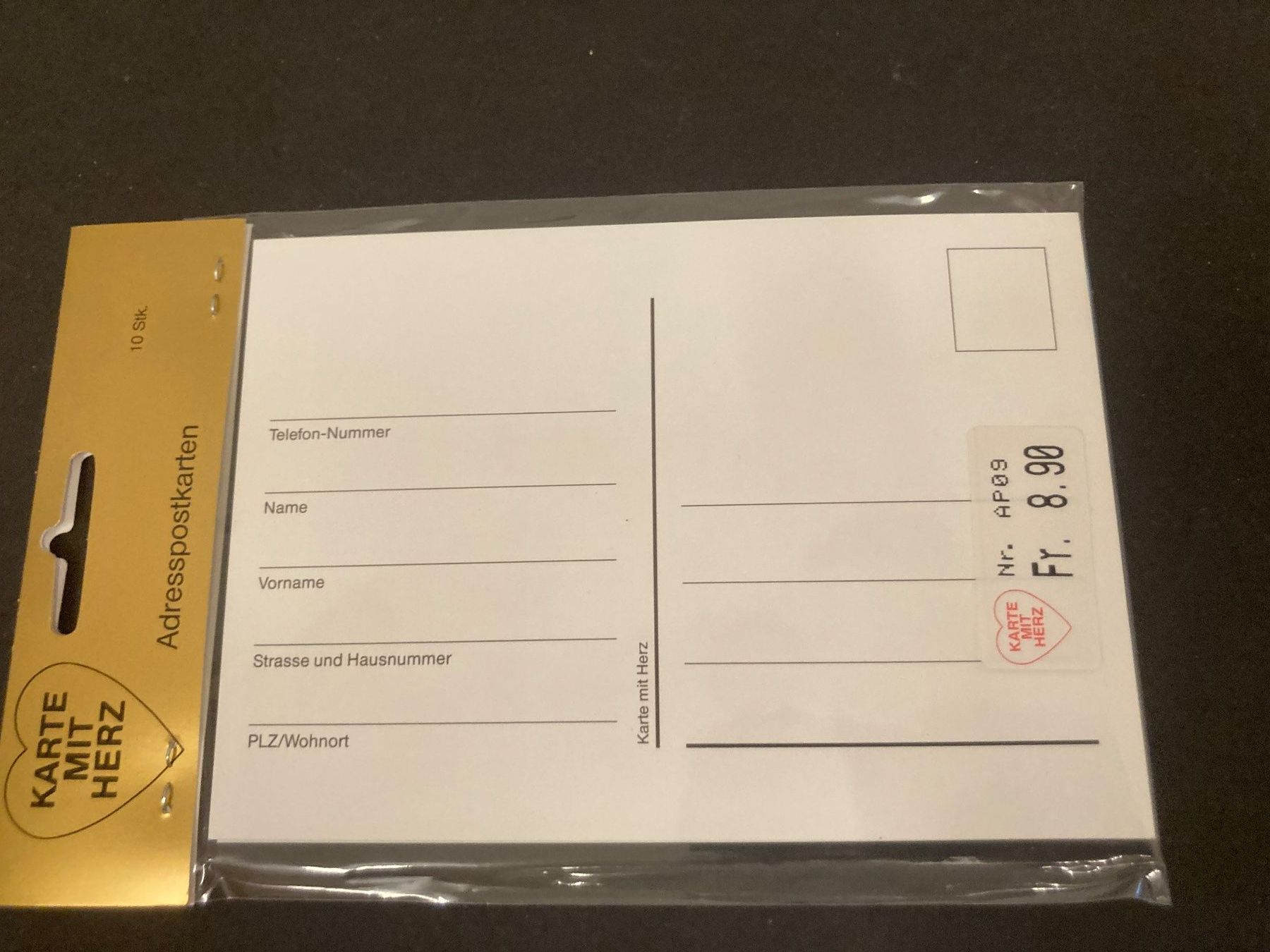Cartoline: Adressänderungs - Postkarten, 100 Stück – Nuovo e nell'imballaggio originale da Neuenhof venduto da jorogo 3