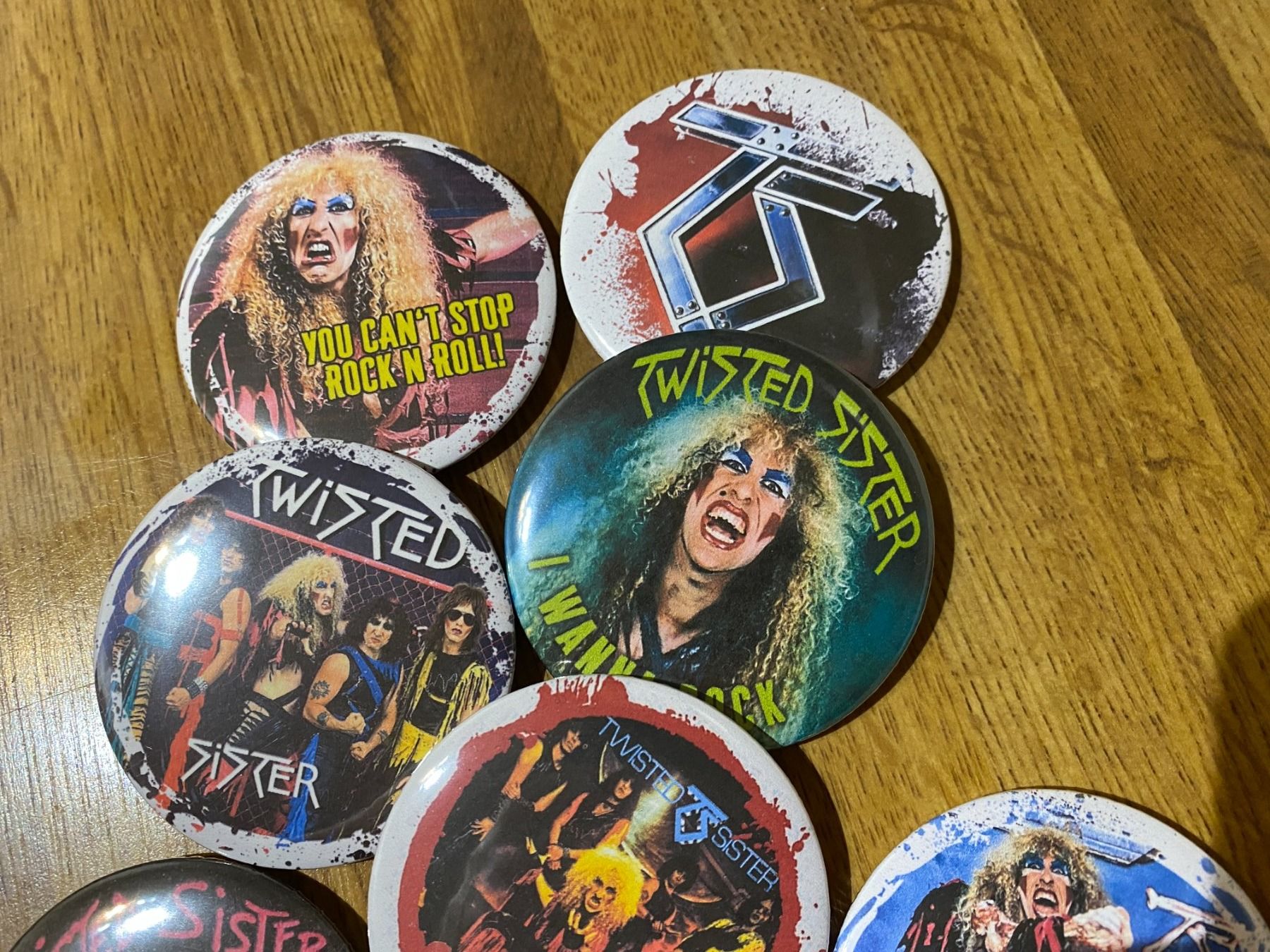 Calamite: Twisted Sister Kühlschrank Magnete – Nuovo (secondo la descrizione) da Basel venduto da VinylLover68 4