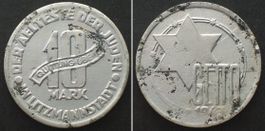 GETTO LITZMANNSTADT 10 Mark 1943 Magnesium vz