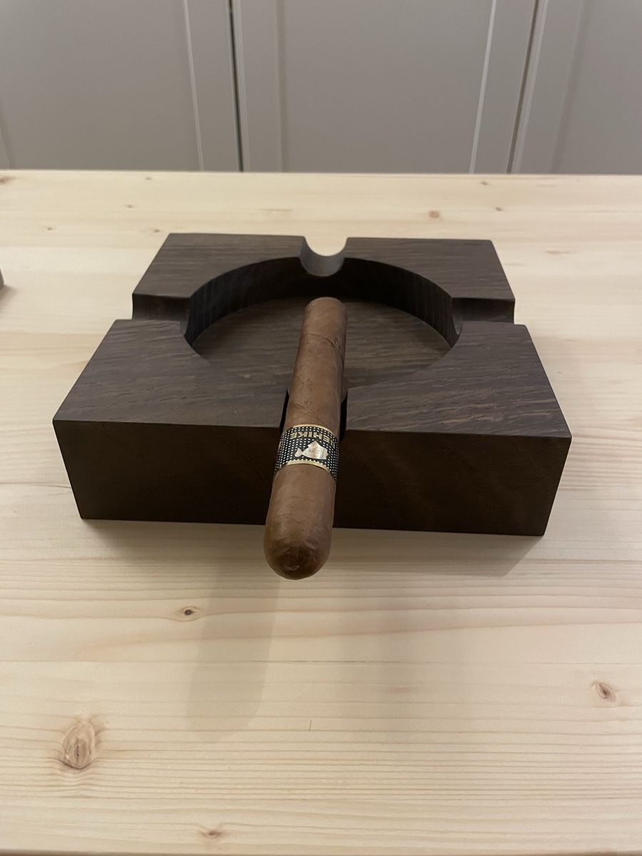 Portacenere: Exclusive Oak Ashtray, Handmade – Nuovo (secondo la descrizione) da Seuzach venduto da Wolf936 8