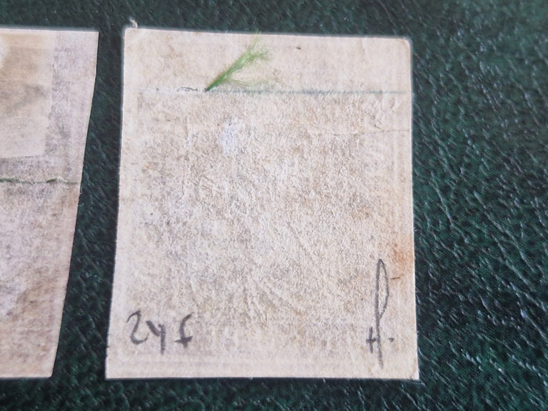 Alle Briefmarken: Strubel 24F, 2 St., 1x sig., ab 1.- – Gebraucht aus Burgdorf von Glossy01 6