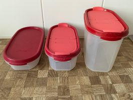 Tupperware.    3 Vorratbehälter