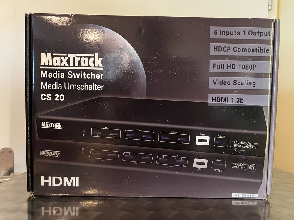 MaxTrack Media Switch CS20 (Neu (gemäss Beschreibung)) in Trüllikon für ...