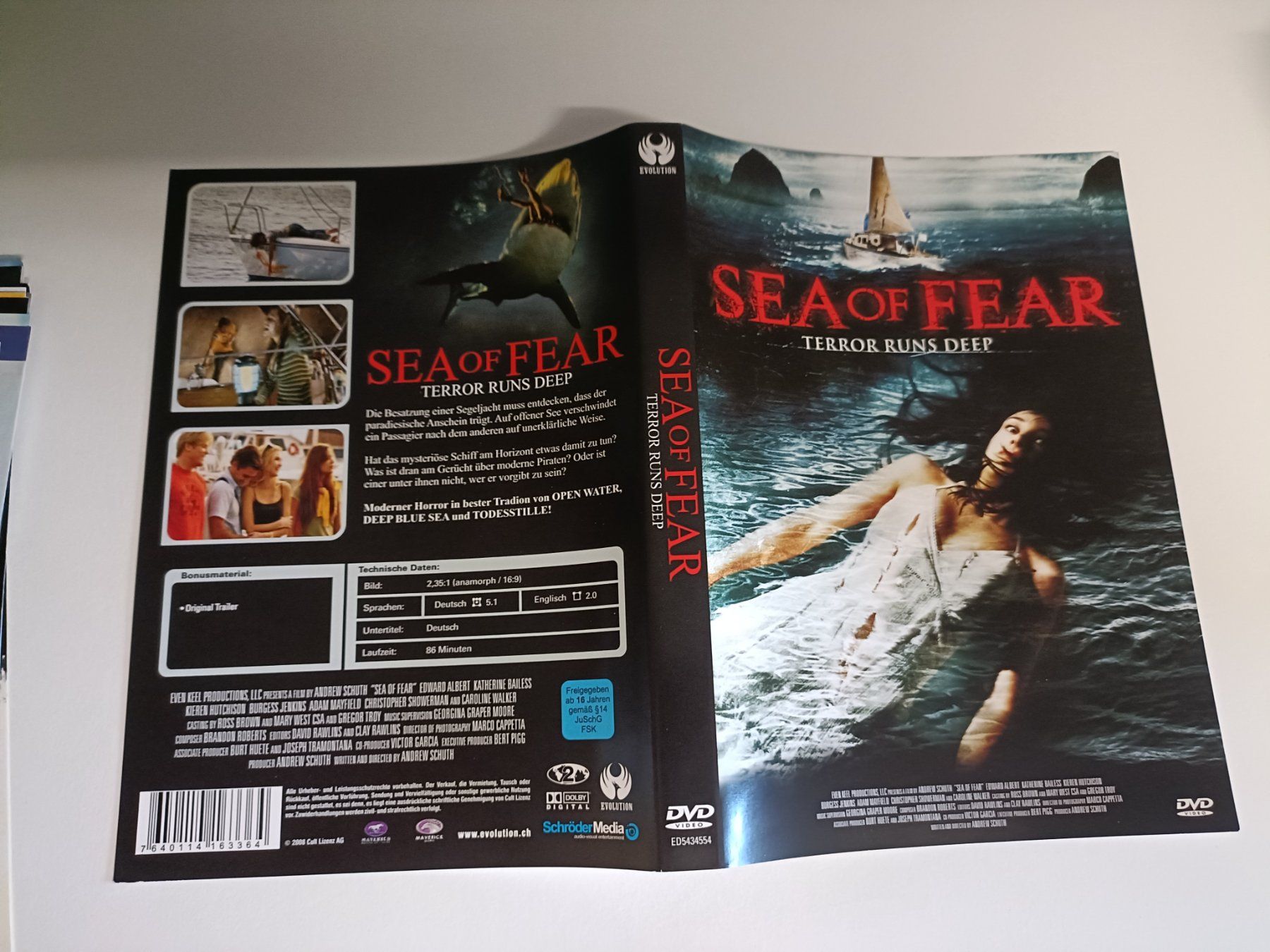 Tous les DVDs: Sea of Fear – D'occasion à Köniz par Movieportal007