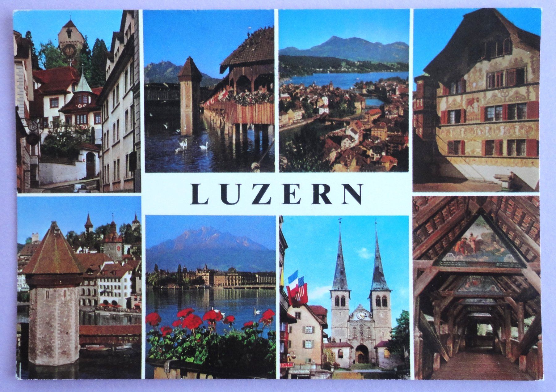 Cartoline postali: Luzern – Usato da Fétigny venduto da Billy2miny