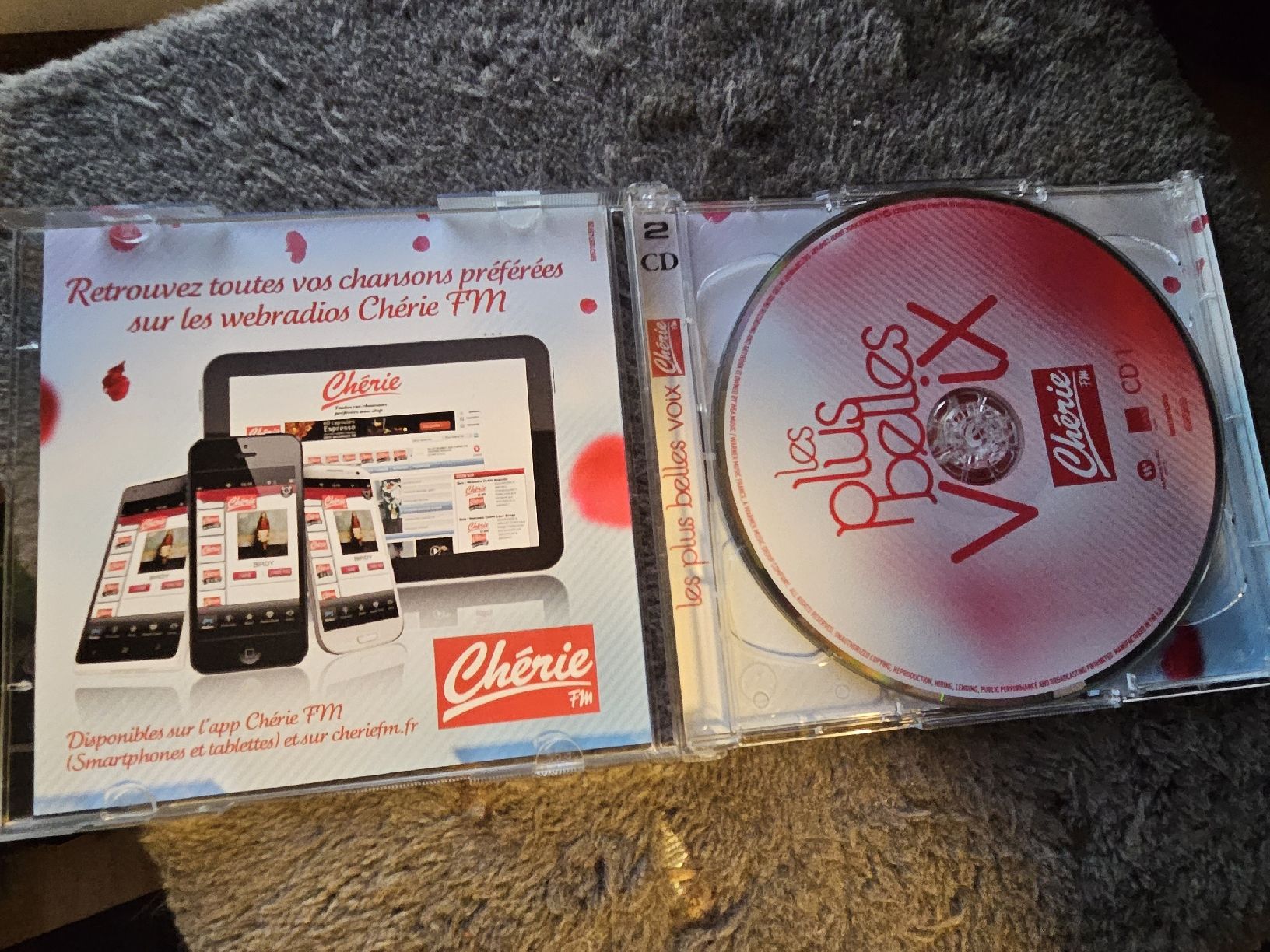 CD: CD Chérie FM - Les plus belles voix 2 CD – Usato da La Joux FR venduto da car_ck96 1