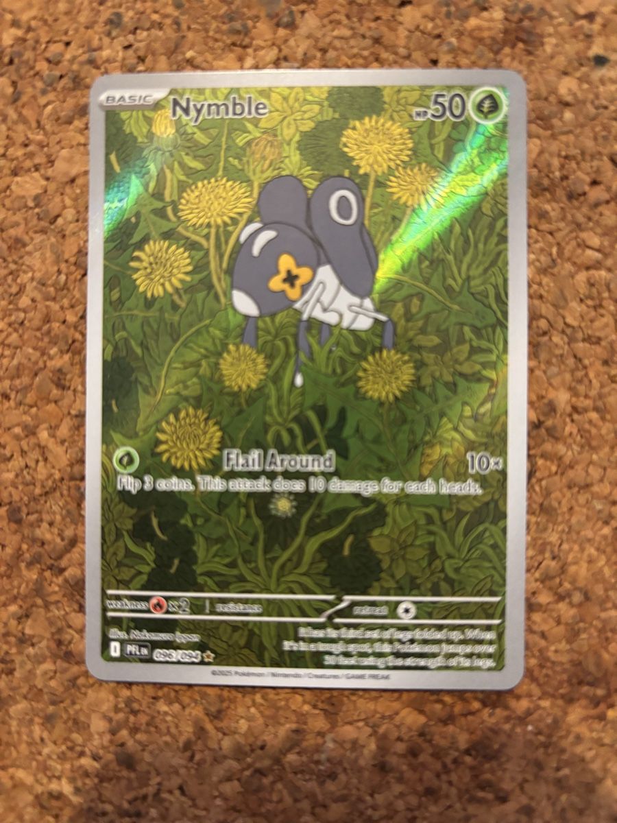 Pokémon Carte collezionabili: Carte Pokémon NYMBLE pfl 096 – Nuovo (secondo la descrizione) da lausanne venduto da helderj
