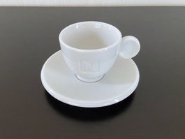 Nespresso Espressotasse rund weiss