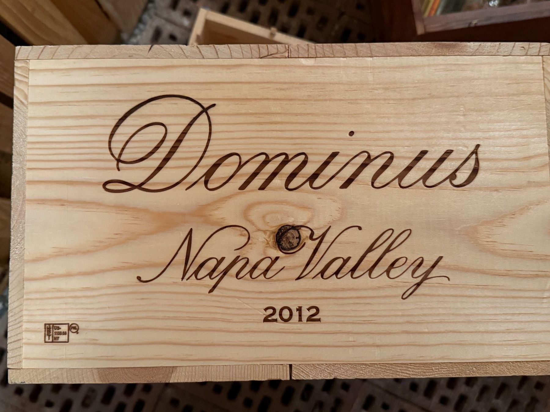Wein: 6 Flaschen OHK 2012 Dominus 98PP – Neu und originalverpackt aus Bättwil von Bishop_67 1