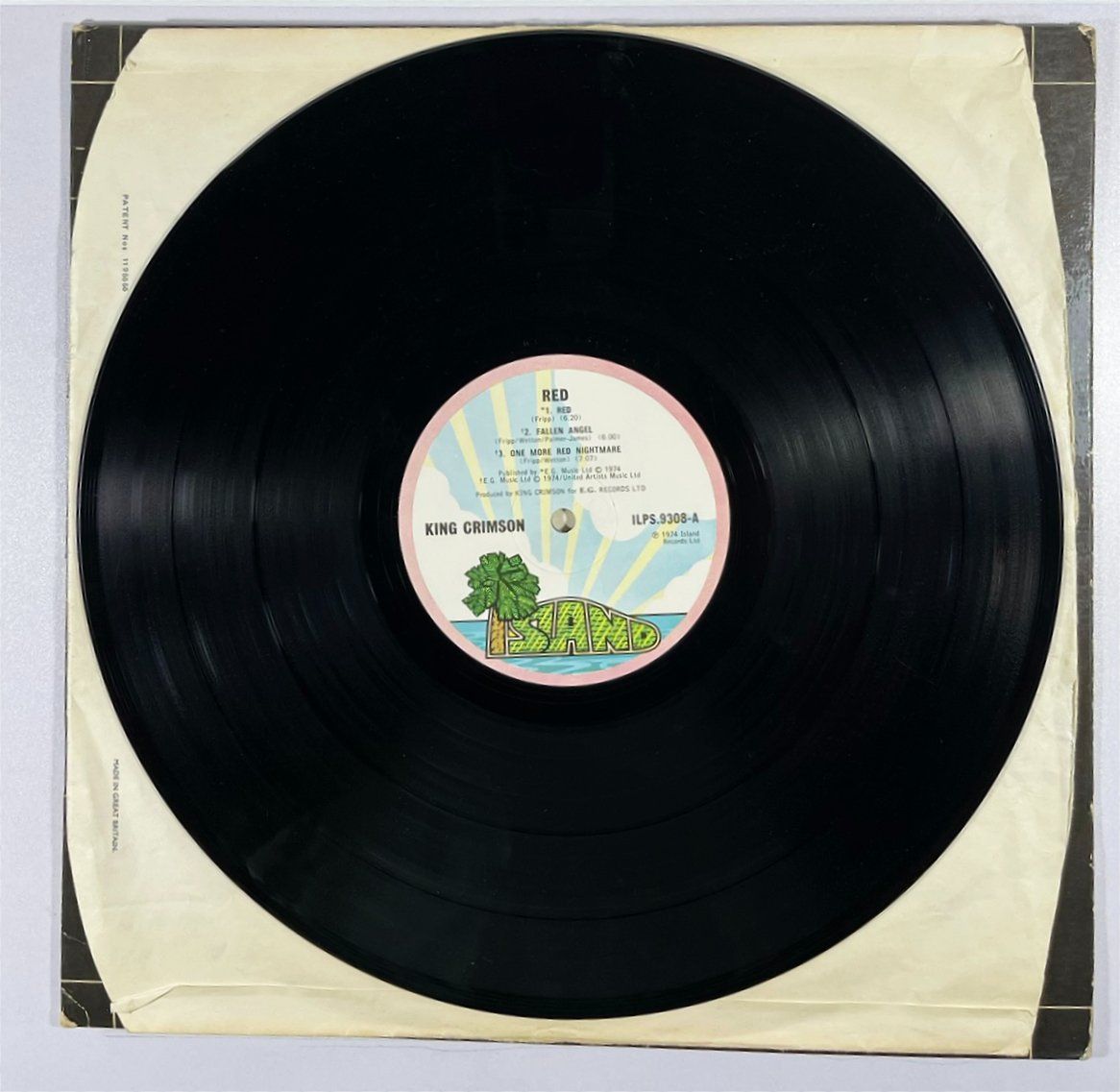 Dischi in vinile: LP: KING CRIMSON - Red (1974) – Nuovo (secondo la descrizione) da Frenkendorf venduto da Yard-Sale-2000 3