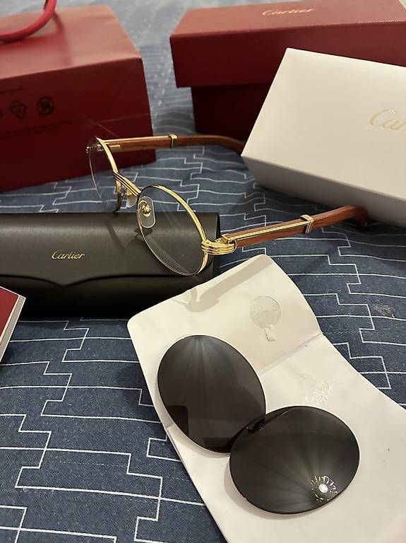 Brillen & Gläser: Lunettes Cartier Giverny – Neu und originalverpackt aus Attalens von Fredosss