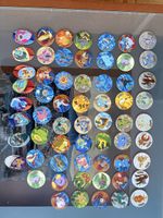 Lot de 61 Pogs Pokémon vintage – Collection